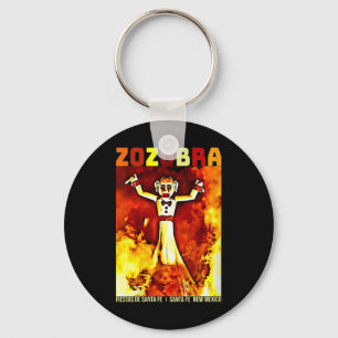 Frauen Zozobra Fiestas De Sante Fe New Mexico Alt  Schlüsselanhänger