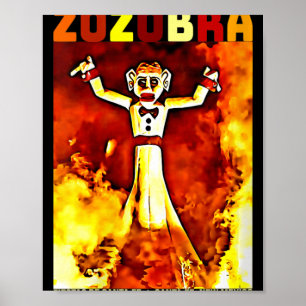 Frauen Zozobra Fiestas De Sante Fe New Mexico Alte Poster