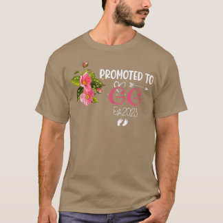 Frauen zu GG Est 2023 befördert Frauen Floral Erst T-Shirt