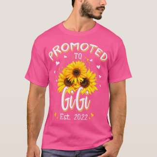 Frauen zu Gigi 2022 Sonnenblume Oma Ann befördert T-Shirt