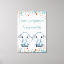 Frauen zu Mitbewohnern Elefant Kinderzimmer Mauer