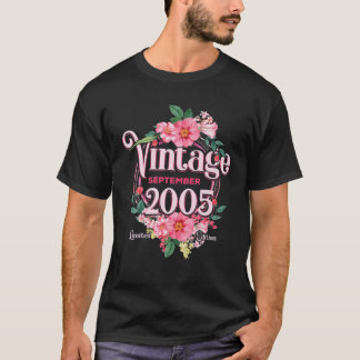 Frauen zum Geburtstag Geboren im September 2005 Bl T-Shirt