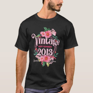 Frauen zum Geburtstag Geboren im September 2013 Bl T-Shirt