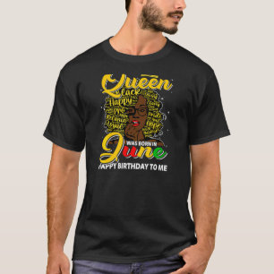 Frauen zum Geburtstag Phantastische Schwarze König T-Shirt
