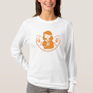 Frauen zum Shirt einzigartig und basisbasierte mäd