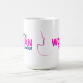 Frauen zum Verantwortungsbewusstsein bringen - wei Kaffeetasse (Mittel)