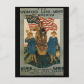 Frauen zum Zweiten Weltkrieg Postkarte (Vorderseite)