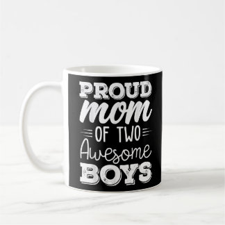 Frauen Zwei Mamas von zwei Kindern Muttertag 65 Kaffeetasse