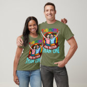 Frauen Zwei Mütter sind besser als eine Überraschu T-Shirt (Unisex)