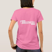 Frauenanästhesie-Logo T-Shirt (Rückseite)
