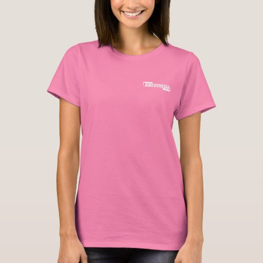 Frauenanästhesie-Logo T-Shirt (Vorderseite)