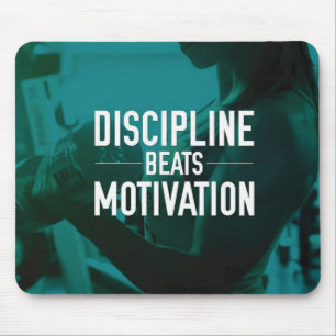 Frauenarbeit - Disziplin schlägt Motivation Mousepad