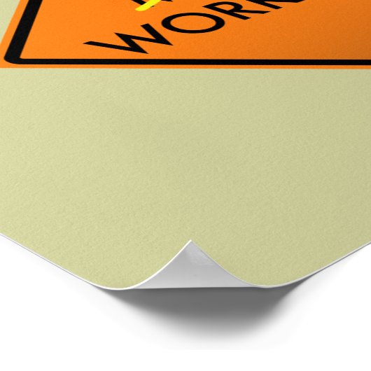 Frauenarbeit Poster (Ecke)