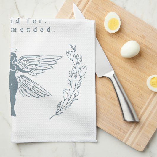 Frauenarbeitsküchenhandtücher Geschirrtuch (Viertel Falte)