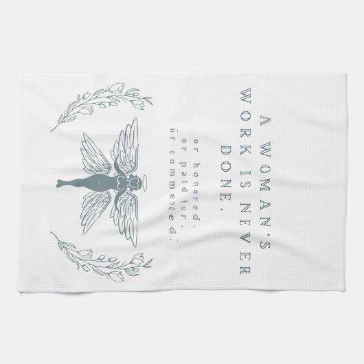 Frauenarbeitsküchenhandtücher Geschirrtuch (Horizontal)
