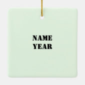 Frauenarbeitszone Kontrolle Ornament (Rückseite)