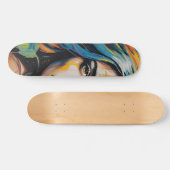 Frauenauge Skateboard (Horizontal)