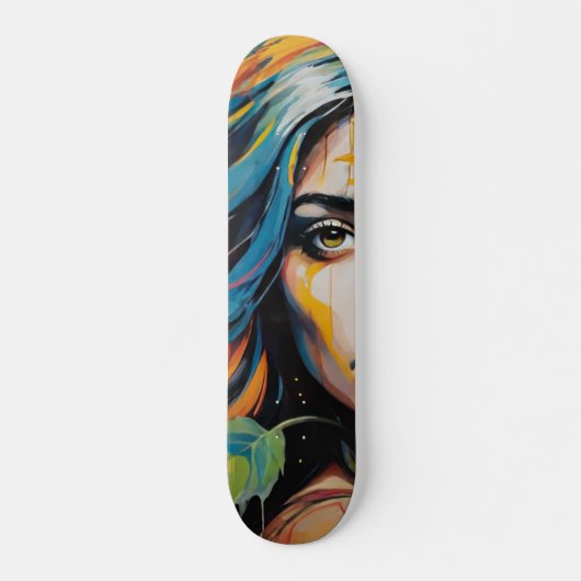 Frauenauge Skateboard (Vorne)