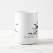 Frauenausschnitt Gewebe - i-Liebe, Tasse zu nähen (Mittel)