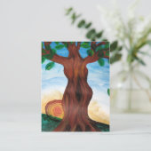 Frauenbaum Postkarte (Stehend Vorderseite)