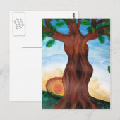 Frauenbaum Postkarte (Vorne/Hinten)