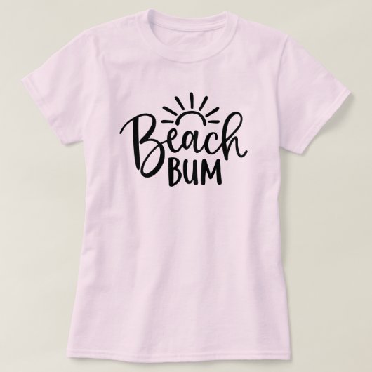 FRAUENBEACH-BUM-T - Shirt (Design vorne)
