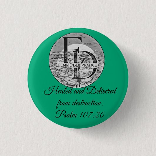 Frauenbefreiungs-Knopf Button (Vorderseite)