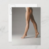 Frauenbeine Postkarte (Vorne/Hinten)