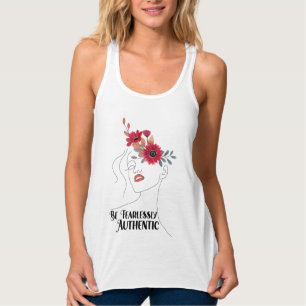 Frauenbella+Leinwand-Racerback-Tank Tank Top