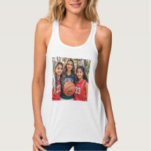 Frauenbella+Leinwand-Racerback-Tank