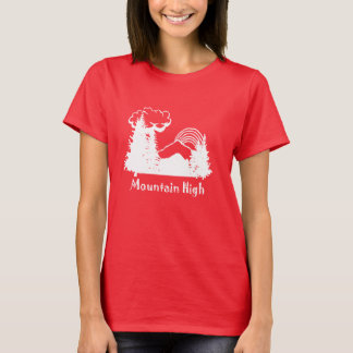 Frauenberg High Camp weißes Logo dunkel Abschlag T-Shirt