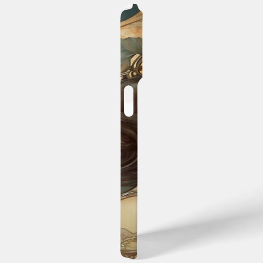 Frauenbild im Jugendstil Case-Mate iPhone Hülle (Rückseite / Rechts)