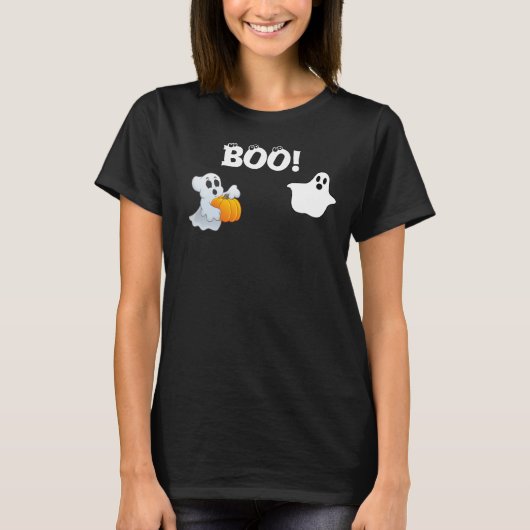 Frauenboo Halloween T-Shirt (Vorderseite)