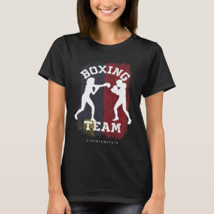 Frauenboxen Liechtenstein Kampfsport Kämpferin T-Shirt