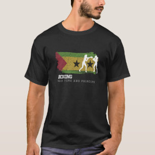 Frauenboxen Sao Tome und Principe Kampfsport Kampf T-Shirt