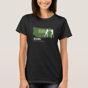 Frauenboxen Saudi-Arabien Kampfsport Kämpferin B T-Shirt