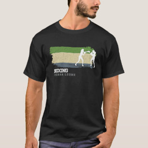 Frauenboxen Sierra Leone Kampfsport Kämpferin B T-Shirt