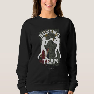 Frauenboxen Tuvalu Kampfsport Kämpfer Boxen Sweatshirt