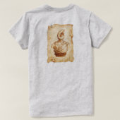 Frauenbüste T-Shirt (Design Rückseite)