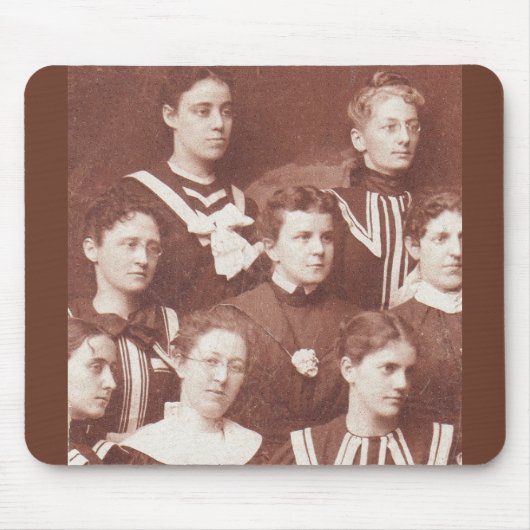 Frauenchor um 1905 mousepad (Vorne)