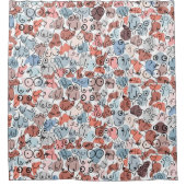 Frauendesign Duschvorhang (Vorderseite)