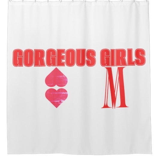 Frauenduschvorhang Duschvorhang (Vorderseite)