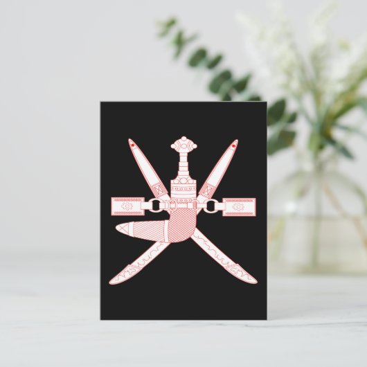 Frauenemblem Postkarte (Stehend Vorderseite)