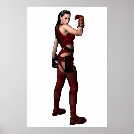 Frauenfantasy in RED Poster (Vorne)