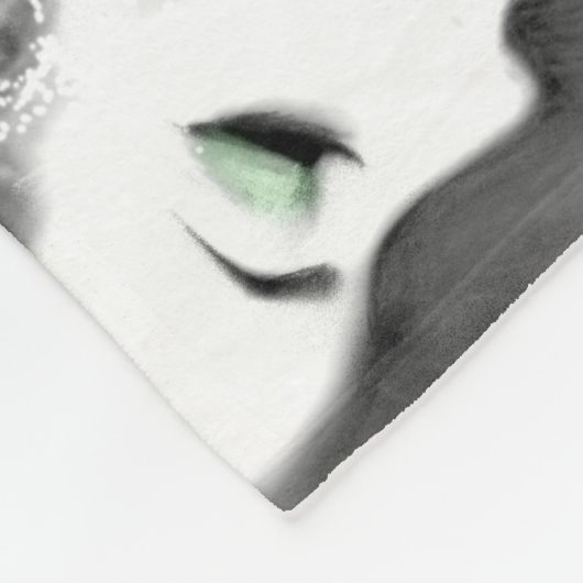 Frauenfantasy-Märchen Fleecedecke (Ecke)