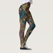 Frauenfeier und Body Paint-Designer Leggings (Rechts)