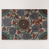 Frauenfeier und Body Paint Jigsaw Puzzle (Horizontal)