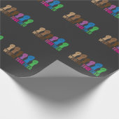 Frauenfeindlichkeit der Gleichberechtigung der Men Geschenkpapier (Ecke)