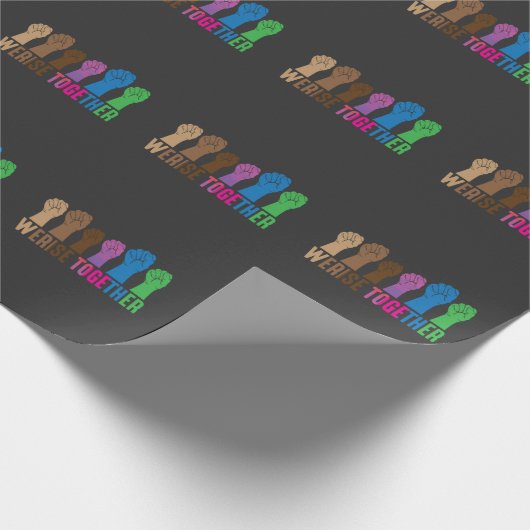 Frauenfeindlichkeit der Gleichberechtigung der Men Geschenkpapier (Ecke)