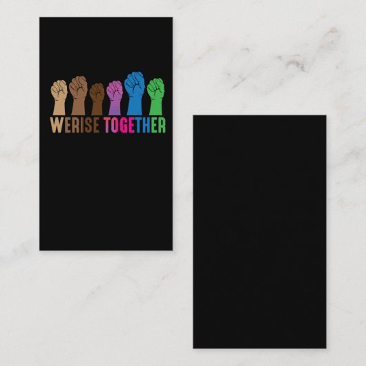 Frauenfeindlichkeit der Gleichberechtigung der Men Visitenkarte (Vorne/Hinten)